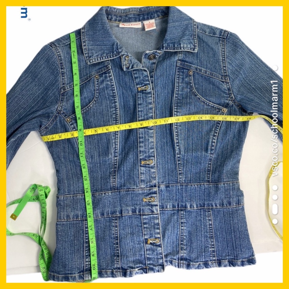 Red Rover Jean Jacket Sz Small - Picture 8 of 8